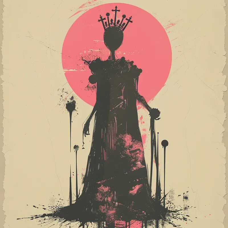 Uncanny Hand Drawn Macabre Cover Art