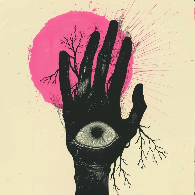 Uncanny Hand Drawn Macabre Cover Art