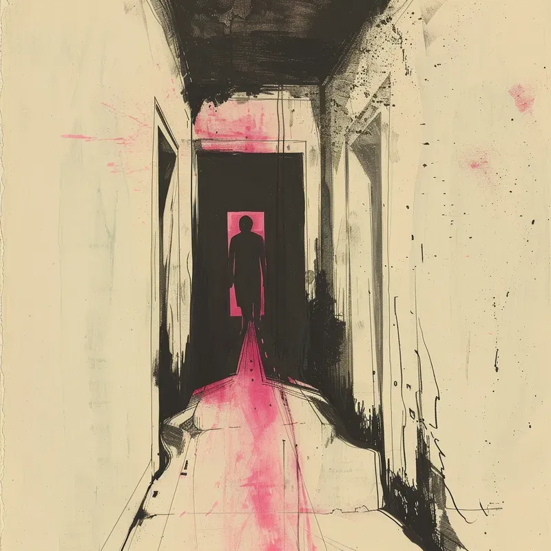 Uncanny Hand Drawn Macabre Cover Art