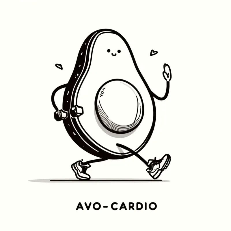 Funny Line Art Doodles With Text