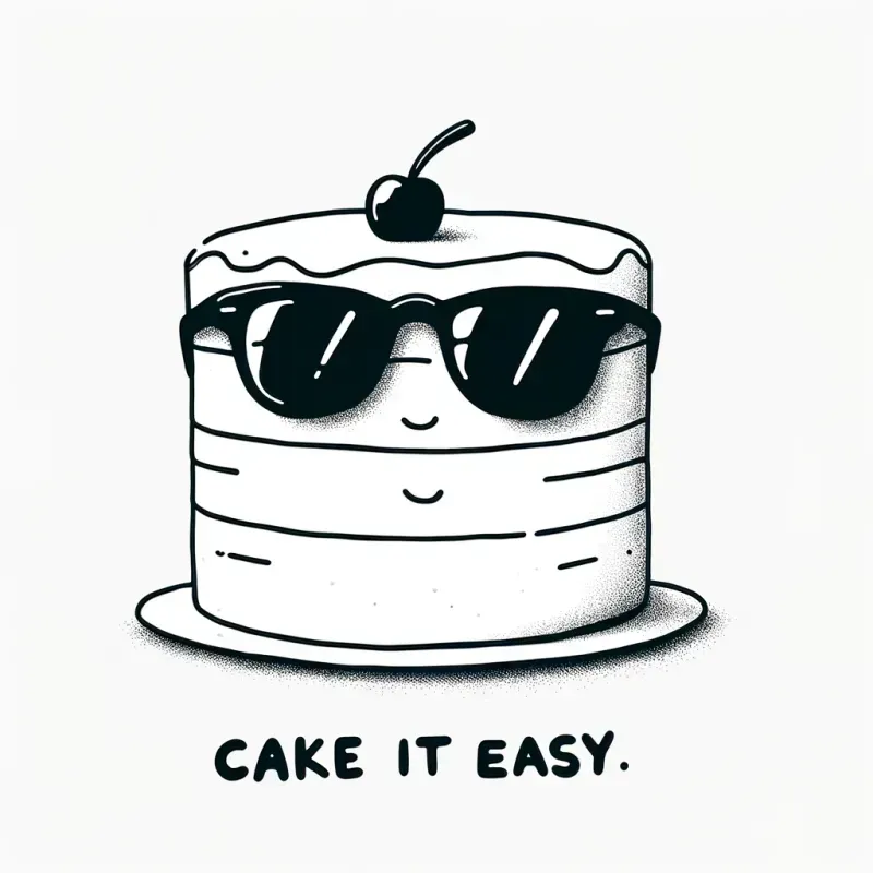 Funny Line Art Doodles With Text