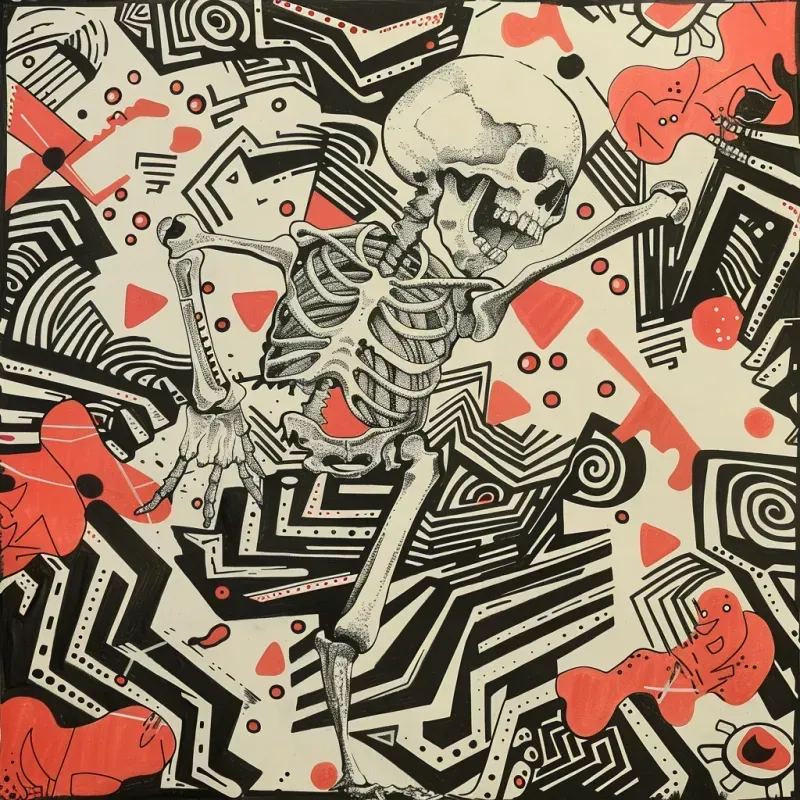 Detailed Vintage Vinyl Album Cover Art