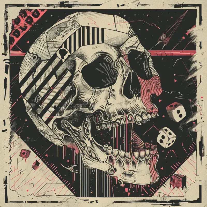 Detailed Vintage Vinyl Album Cover Art