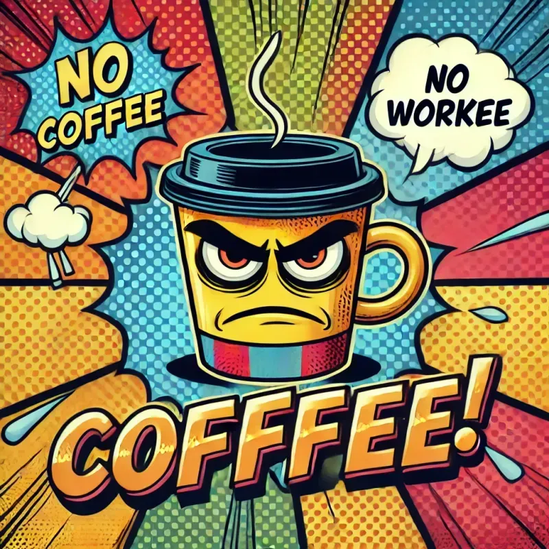 Funny Pop Art Illustrations Comic Figures