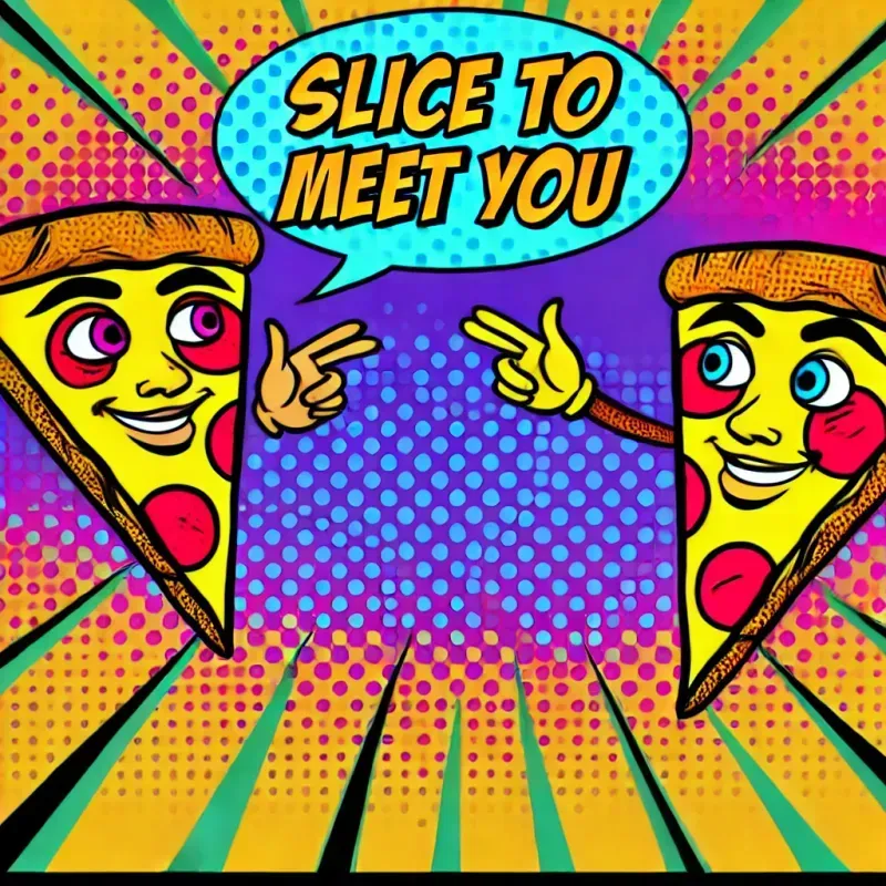 Funny Pop Art Illustrations Comic Figures