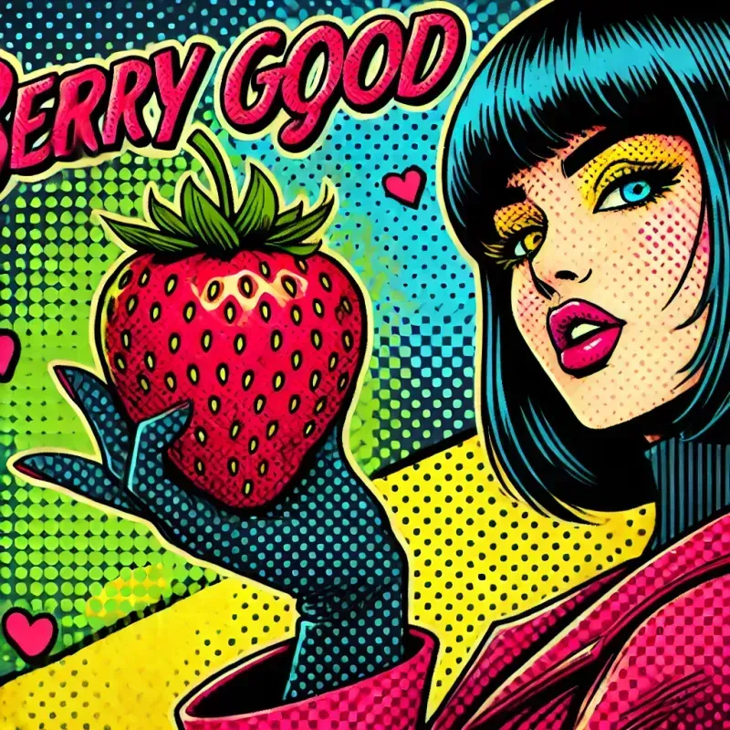 Funny Pop Art Illustrations Comic Figures