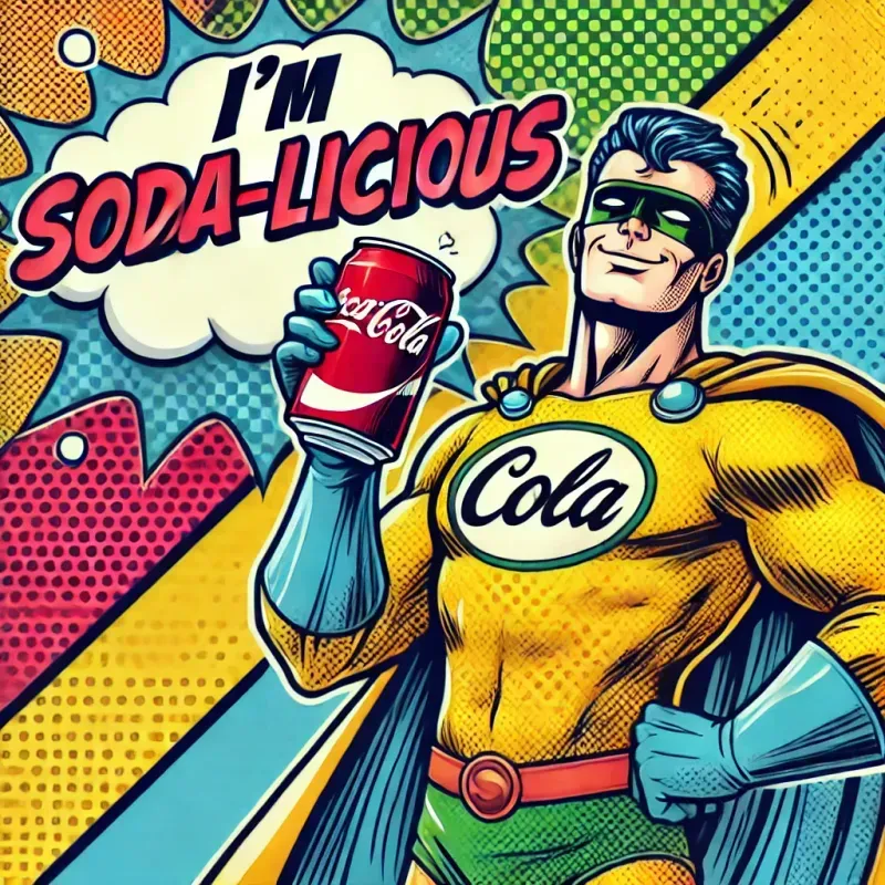 Funny Pop Art Illustrations Comic Figures