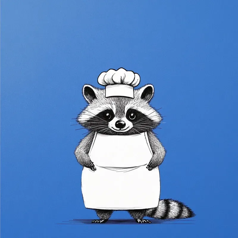 Simplified Cartoon Character Doodles