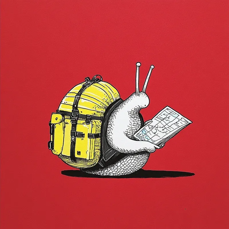 Simplified Cartoon Character Doodles