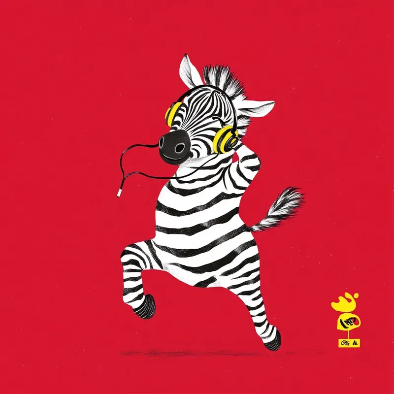 Simplified Cartoon Character Doodles