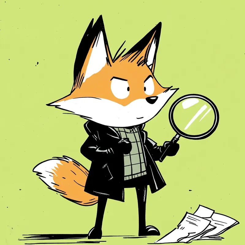 Playful Minimalist Cartoon Characters With