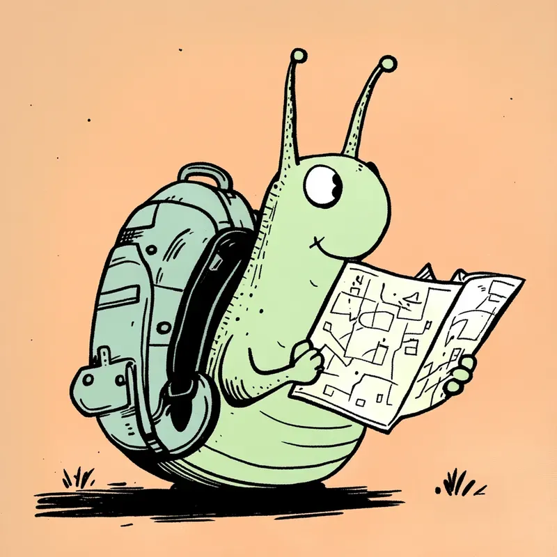 Playful Minimalist Cartoon Characters With