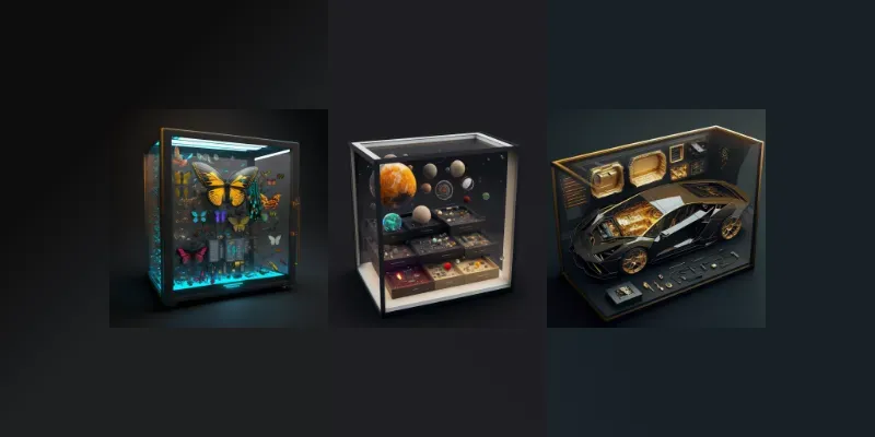 Museum Technical Display Cases generated by undefined