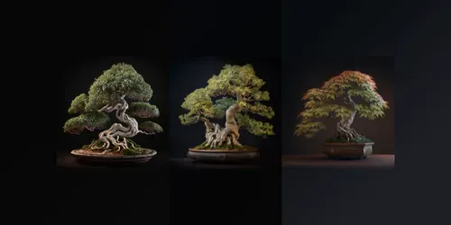 Bonsai Trees generated by midjourney