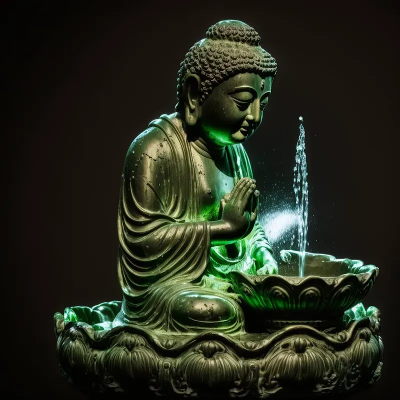 Illuminated Fountains