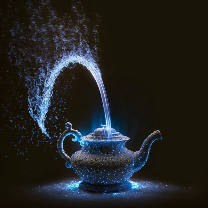 Illuminated Fountains