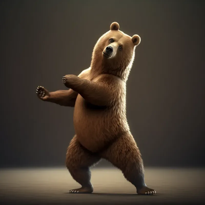 Bears Having Fun