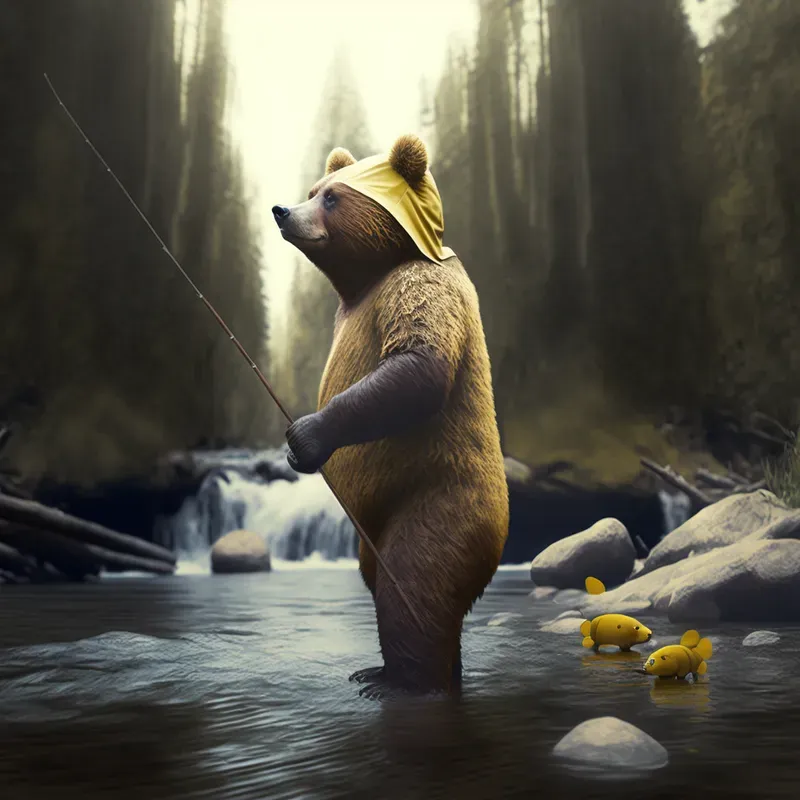 Bears Having Fun