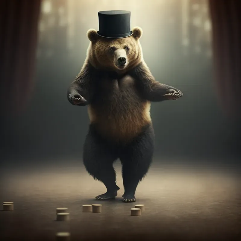 Bears Having Fun
