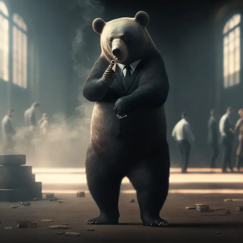 Bears Having Fun