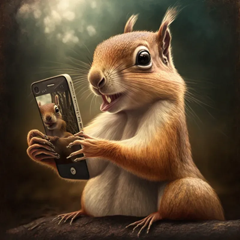 Animals Taking Selfies