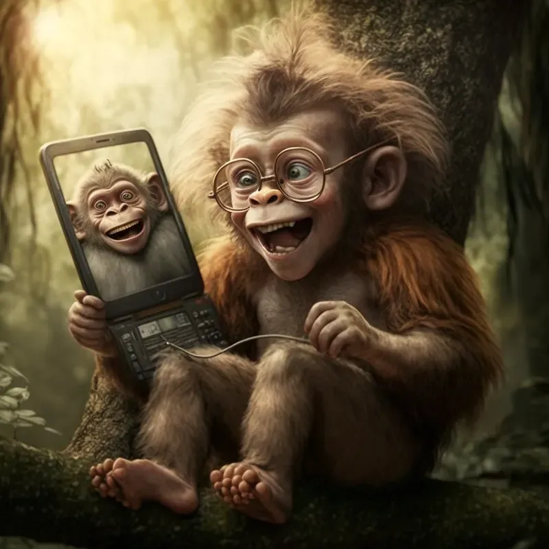 Animals Taking Selfies