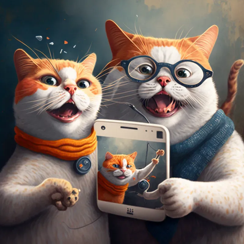 Animals Taking Selfies