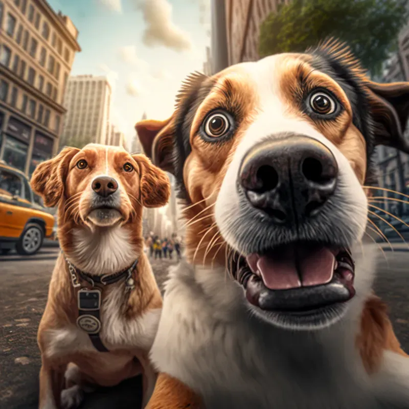 Animals Taking Selfies