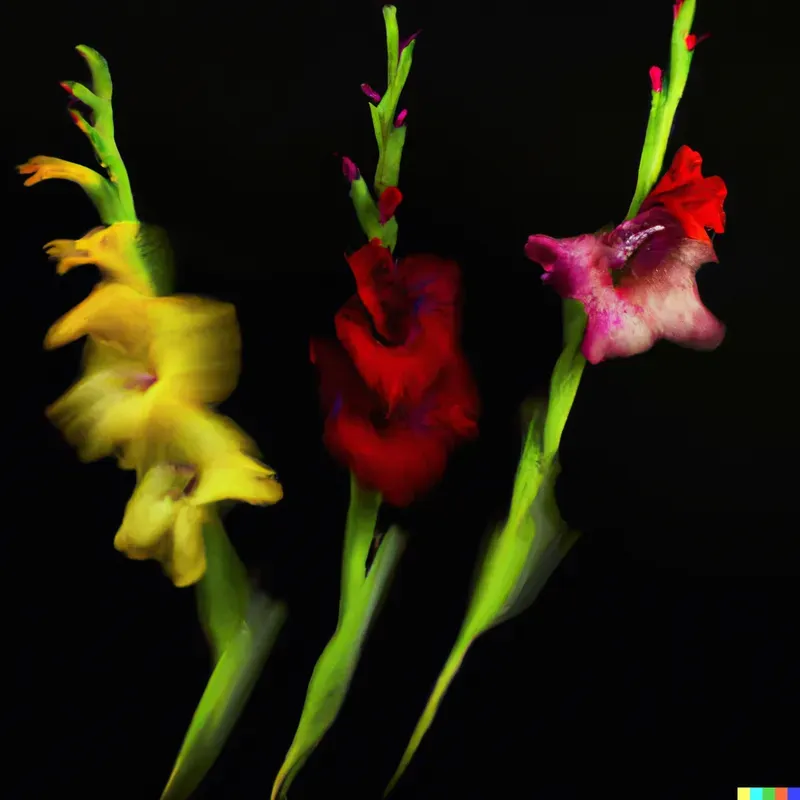 Moving Flower Art