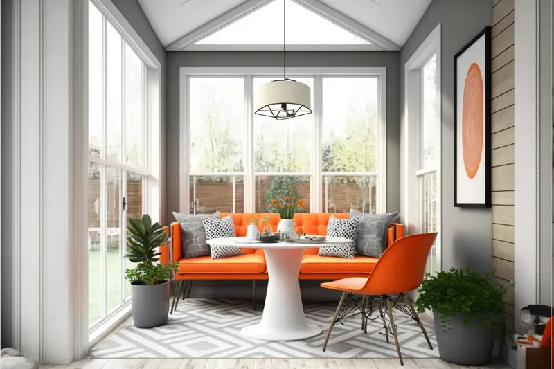 Retro-inspired Rooms