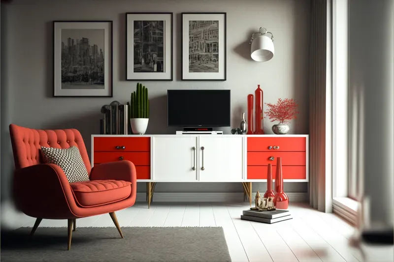 Retro-inspired Rooms