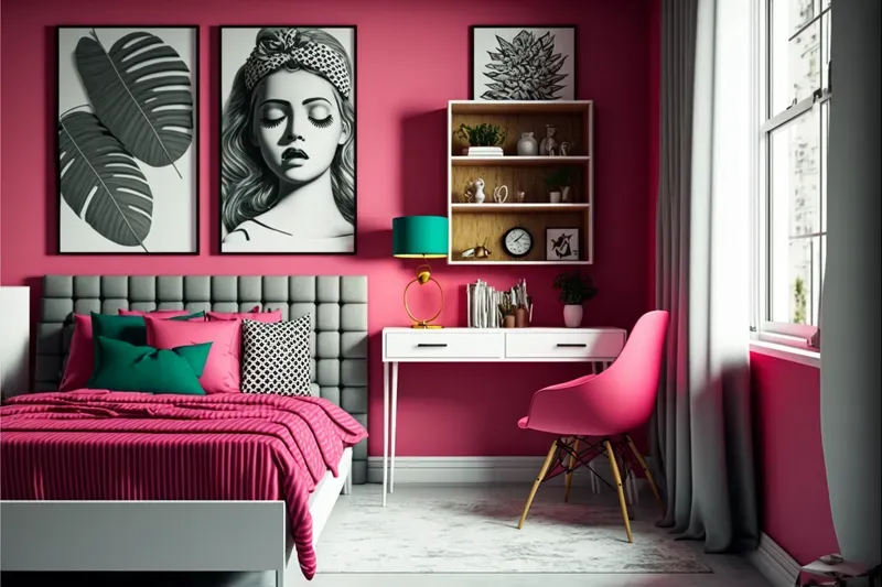 Retro-inspired Rooms