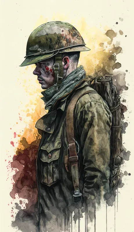 Portraits Of Soldiers