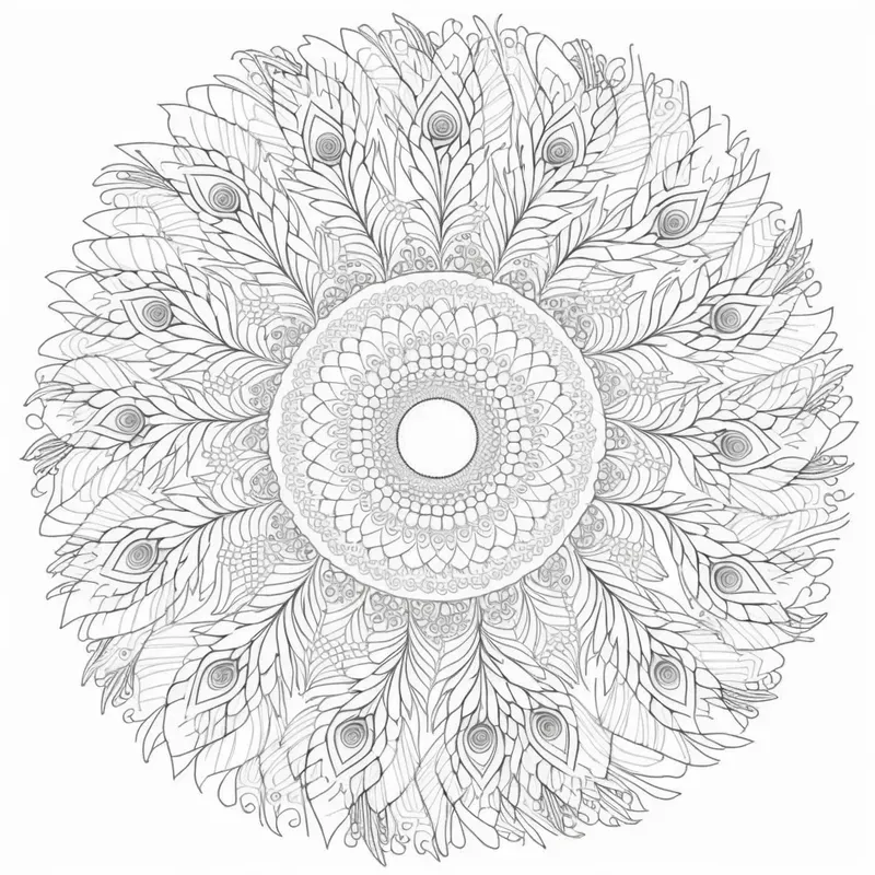 Mandal Coloring Pages