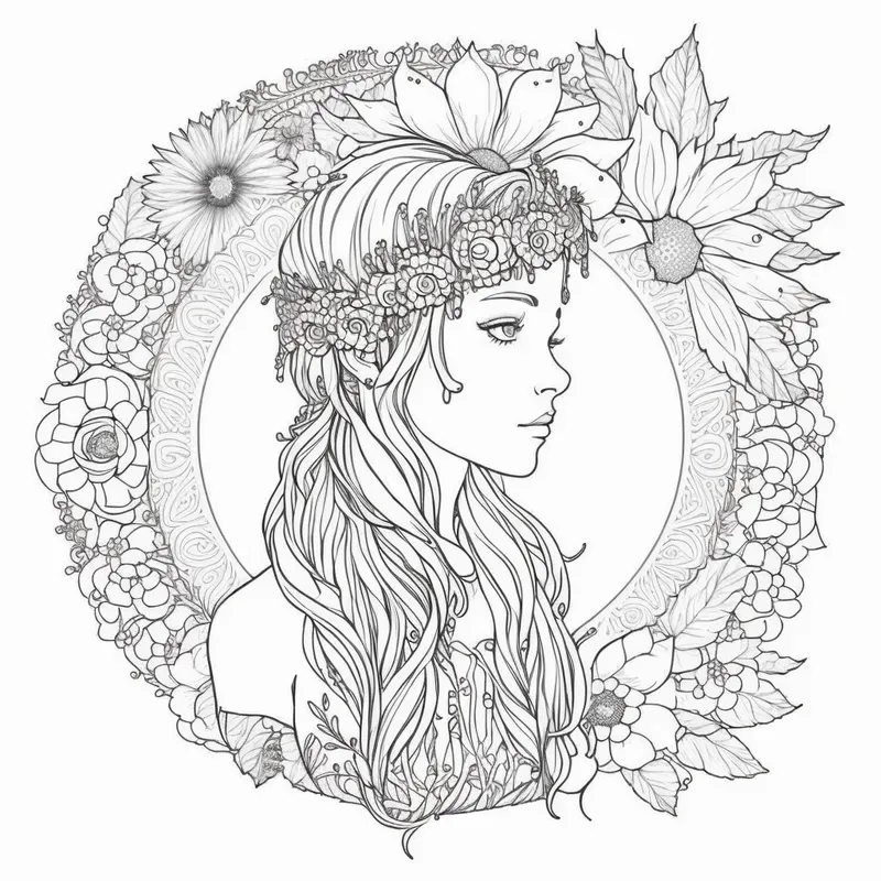 Mandal Coloring Pages