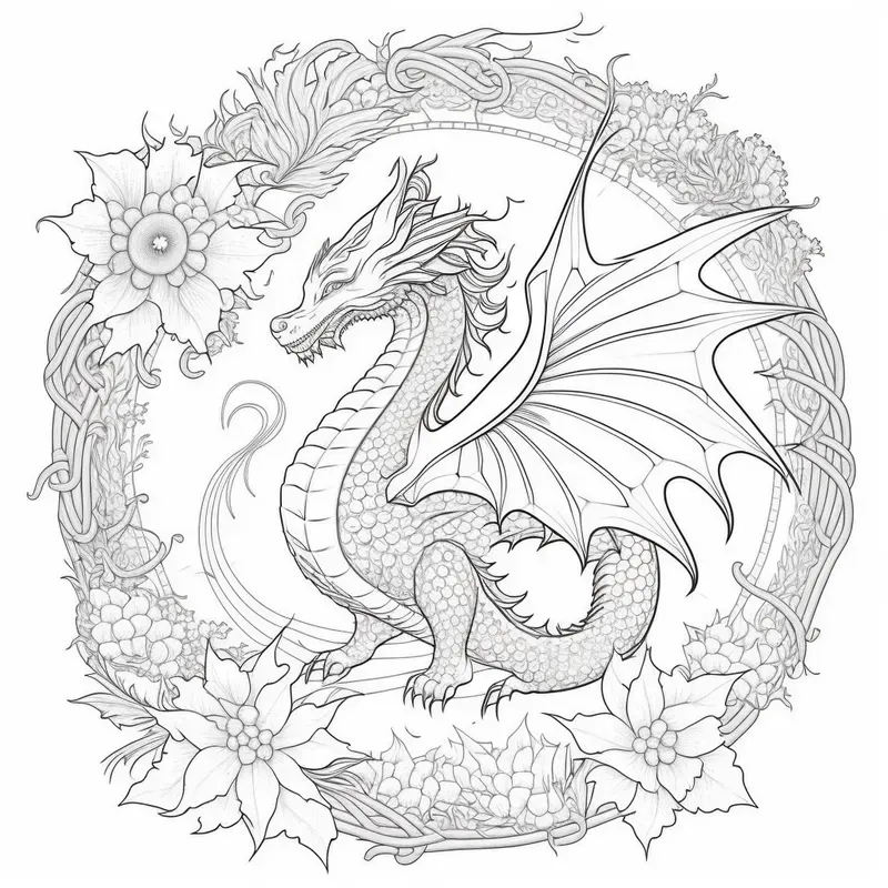 Mandal Coloring Pages