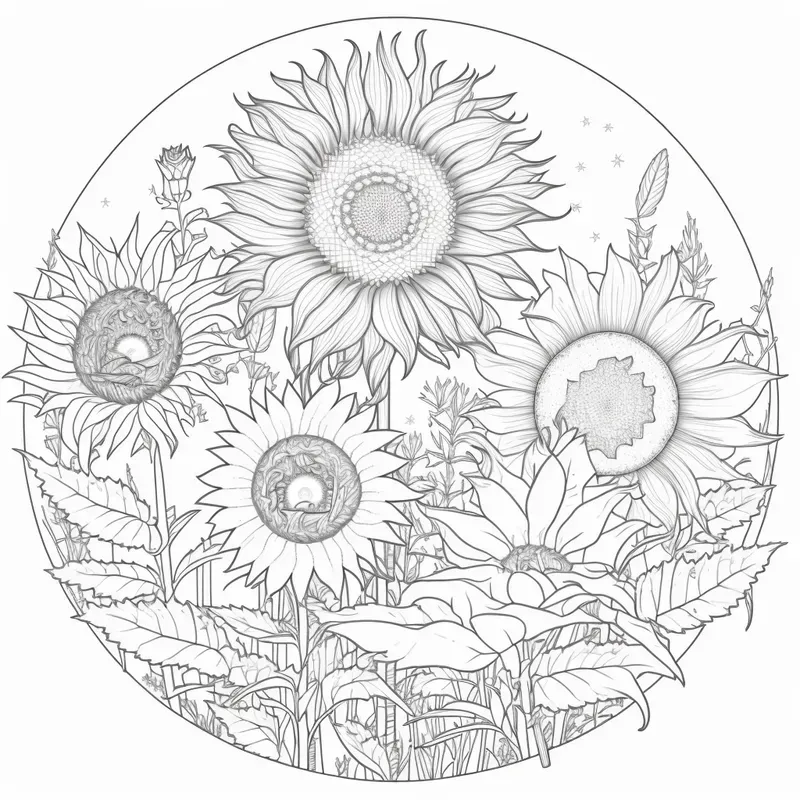 Mandal Coloring Pages