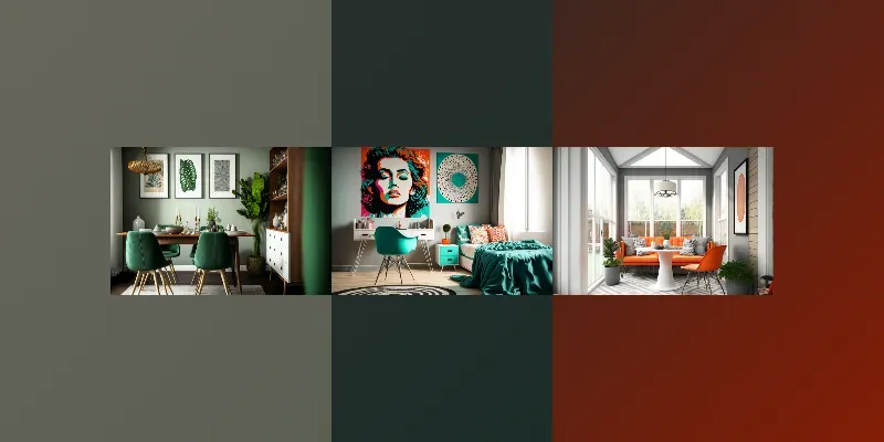 Retro-inspired Rooms generated by undefined