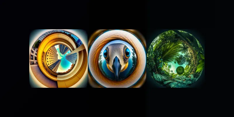 Fish Eye Lenses generated by undefined