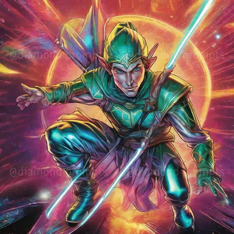 Holographic Legends Comic Book Covers