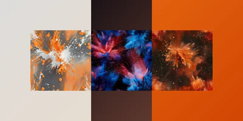 Dynamic Splatter Patterns generated by undefined