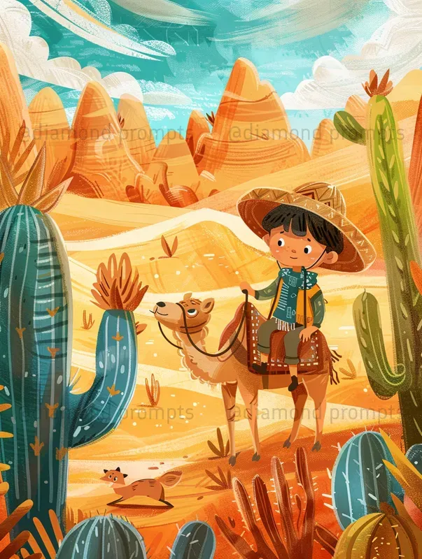 Adventurous Childrens Book Illustrations