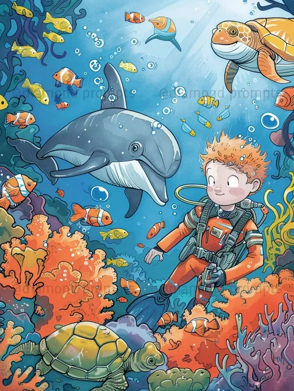 Adventurous Childrens Book Illustrations