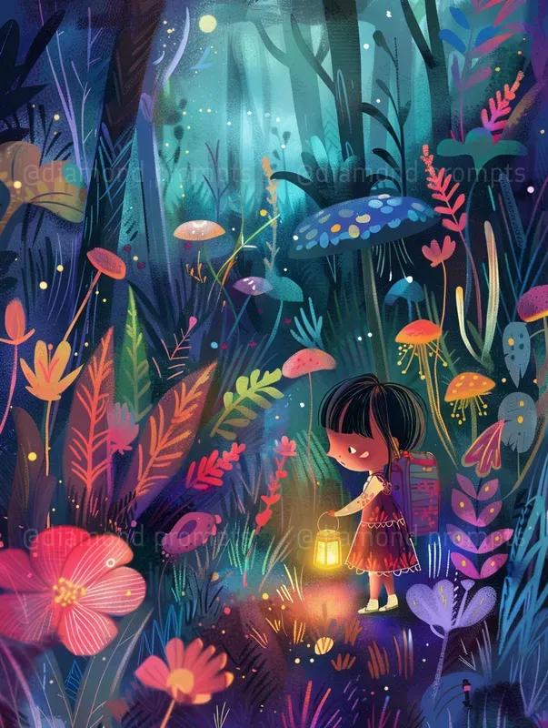 Adventurous Childrens Book Illustrations