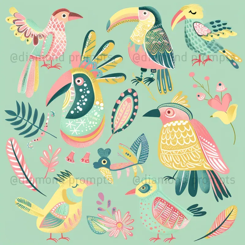 Boho Bliss Doodle Collections