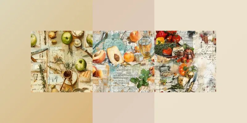 Culinary Art Patterns generated by undefined