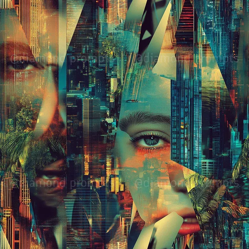 Portrait Patterns Urban Reflections