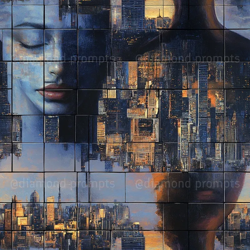 Portrait Patterns Urban Reflections