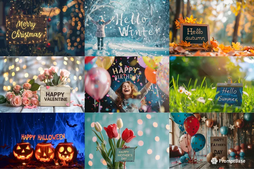 Seasonal Marketing Backgrounds