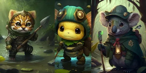 Exploring Animals generated by midjourney